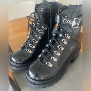 AllSaints Combat Boots